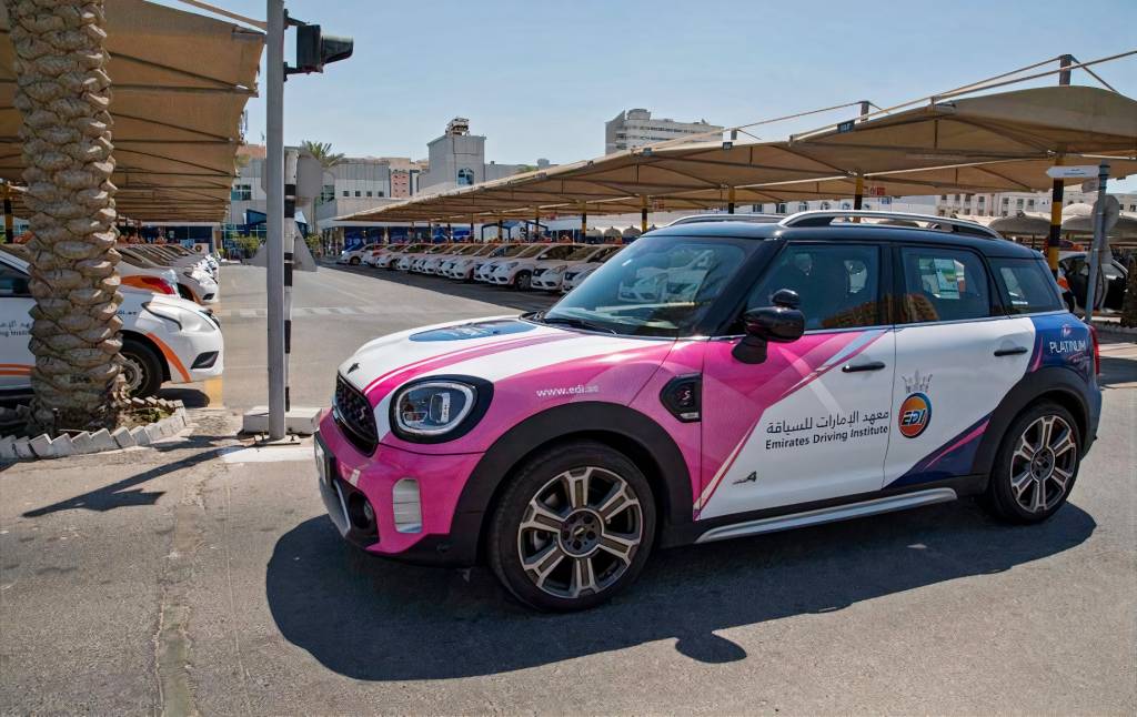 Emirates Driving Institute Mini Cooper Emirates Driving Institute Mini Cooper