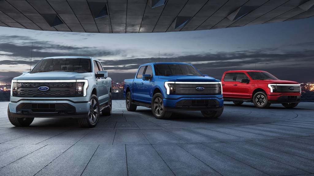 2022 Ford F-150 Lightning F-150 lightning tres versões