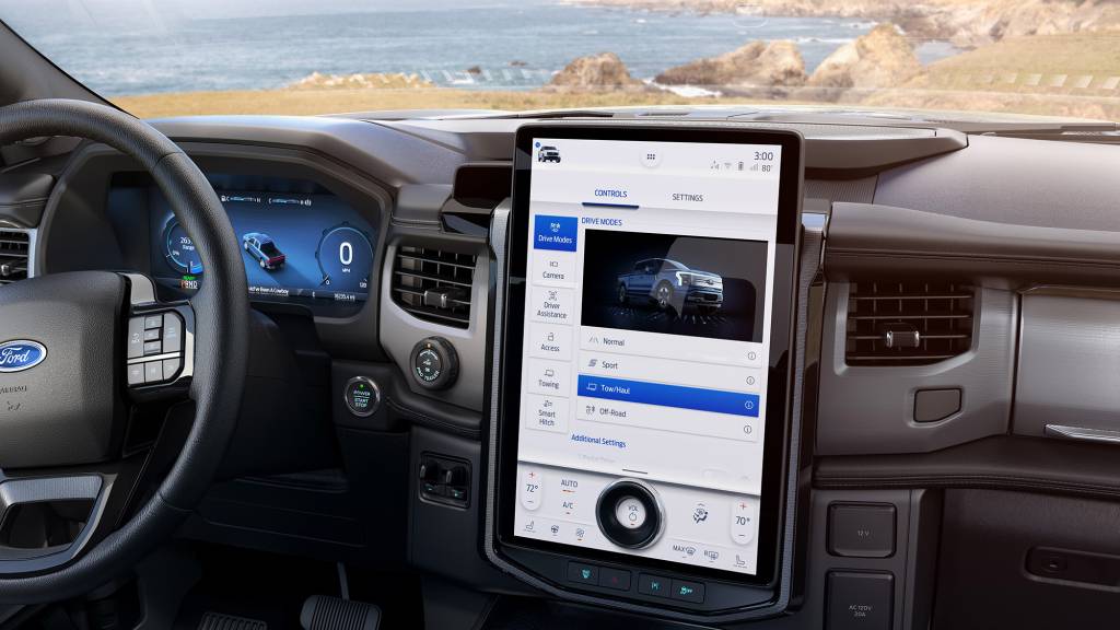 2022 Ford F-150 Lightning Platinum F-150 lightning multimidia
