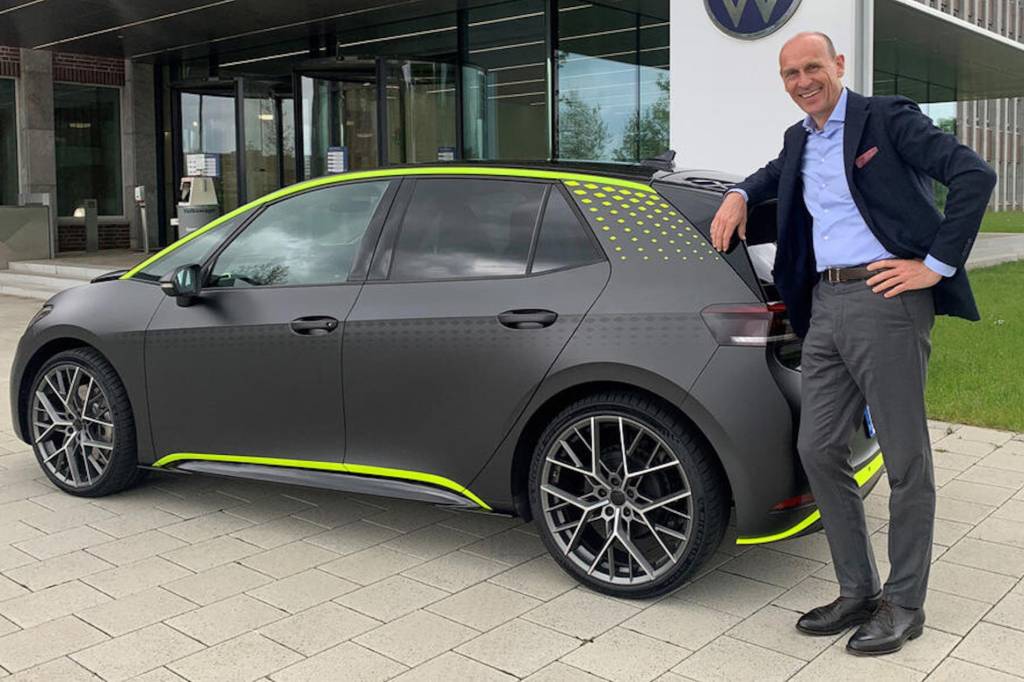 ID.X e CEO da VW novo prototipo id.x e CEO da Volkswagen