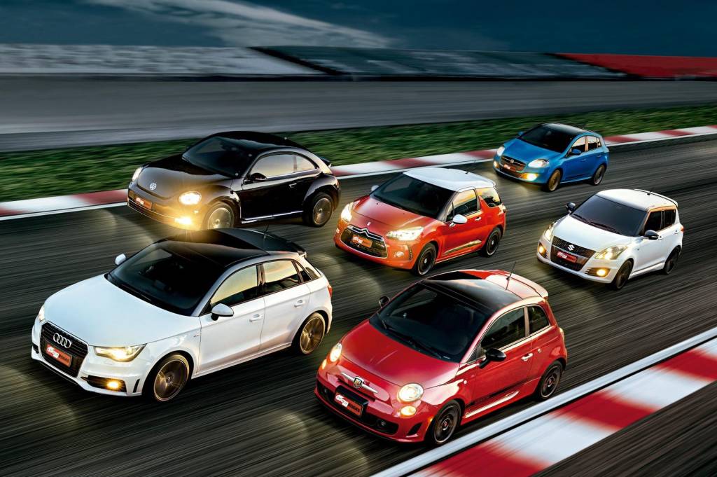 Comparativo: os hatches esportivos de um passado não muito distante