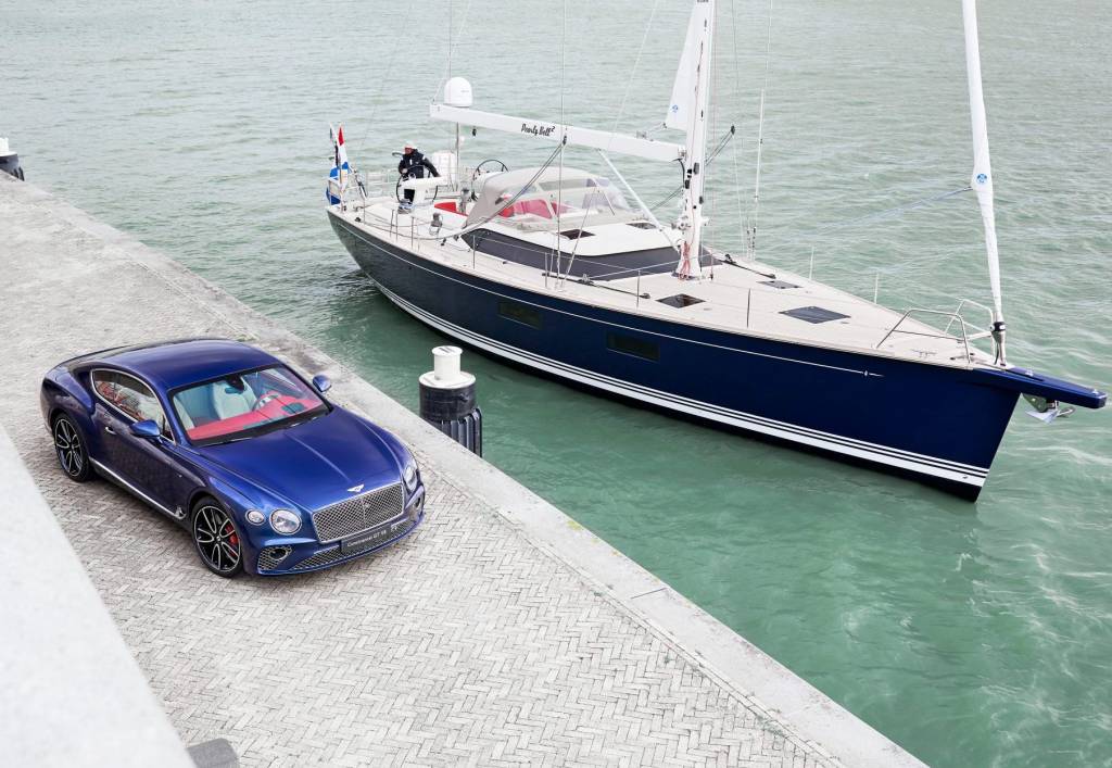 Bentley and Contest Yachts – 1 Bentley personaliza iate para combinar com carro de cliente na Holanda
