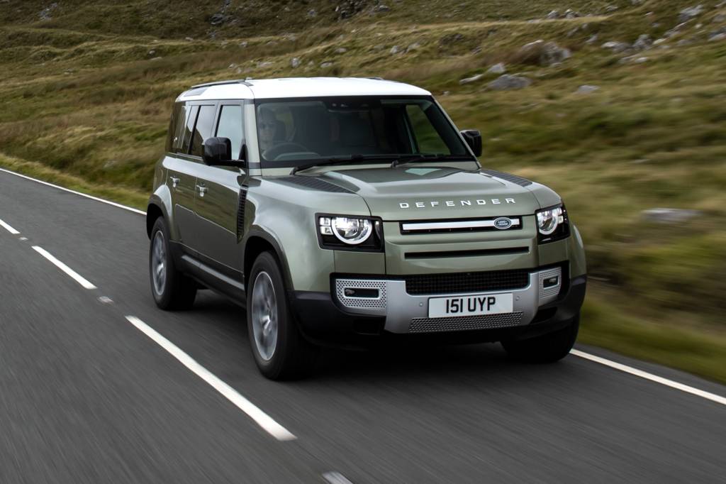 Land Rover Defender FCEV protótipo Land Rover Defender com célula de combustível hidrogênio