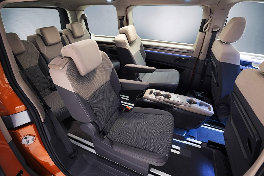 Volkswagent T7 Multivan interior 2 Volkswagent T7 Multivan interior 2