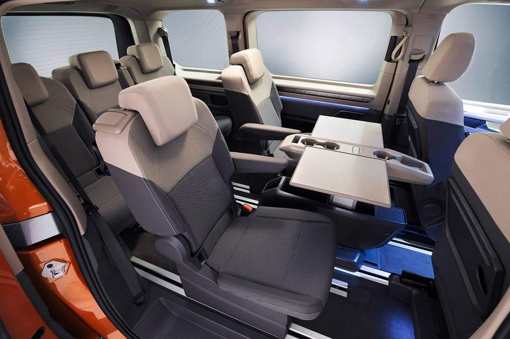 Volkswagent T7 Multivan interior 3 Volkswagent T7 Multivan interior