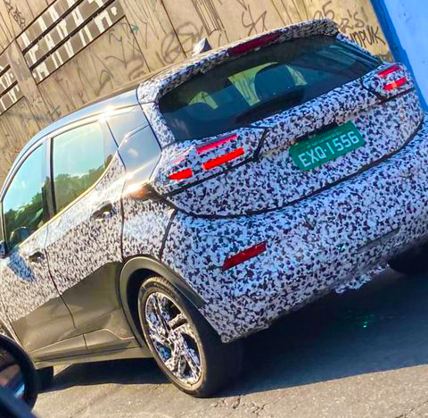Bolt 1 Flagras do modelo estão cada vez mais constantes. Falta agora o Bolt EUV
