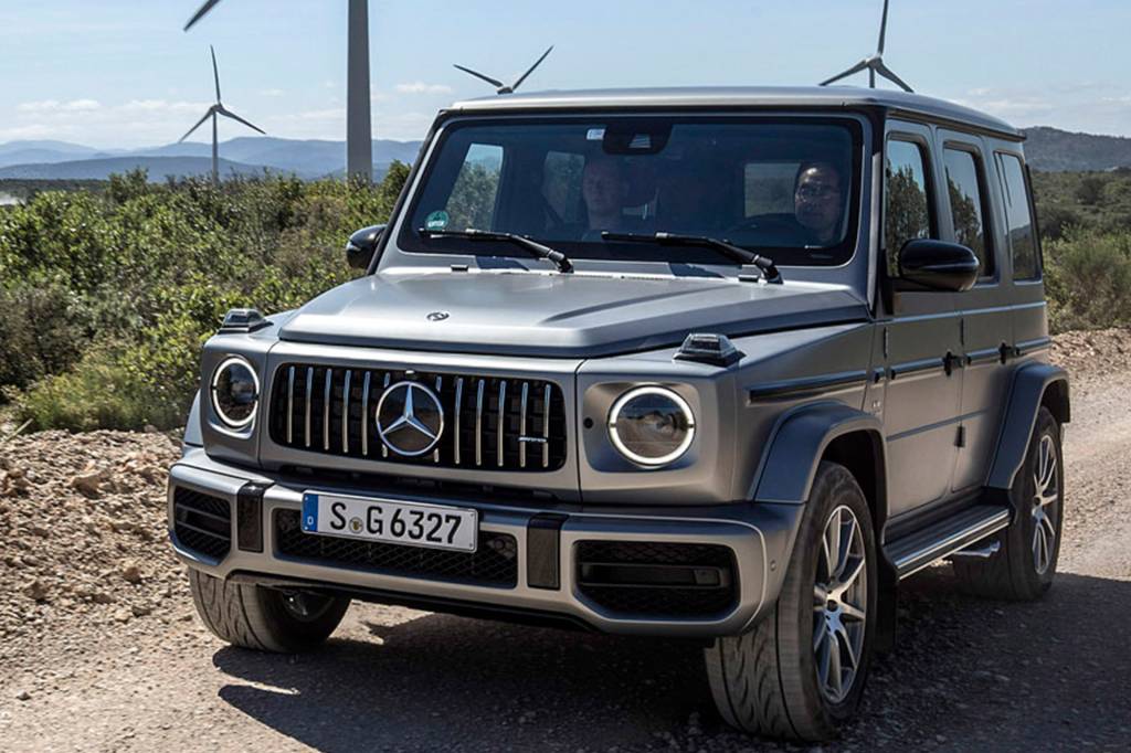 Class G 1 Mercedes Classe G frontal