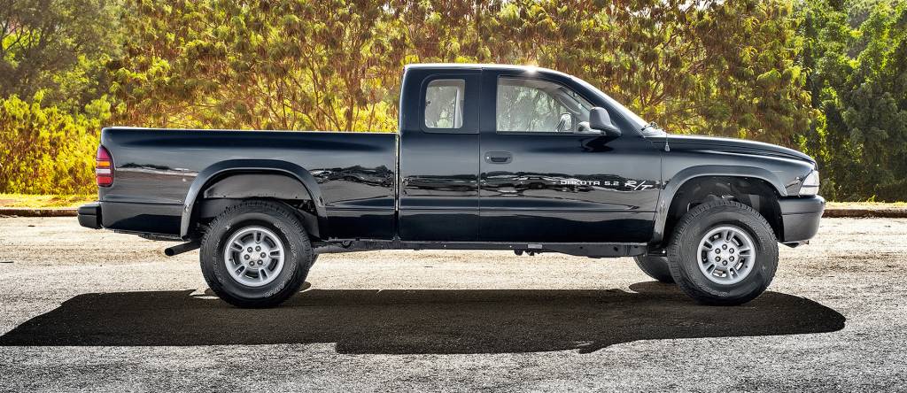 Dakota 3 Dodge Dakota visão lateral