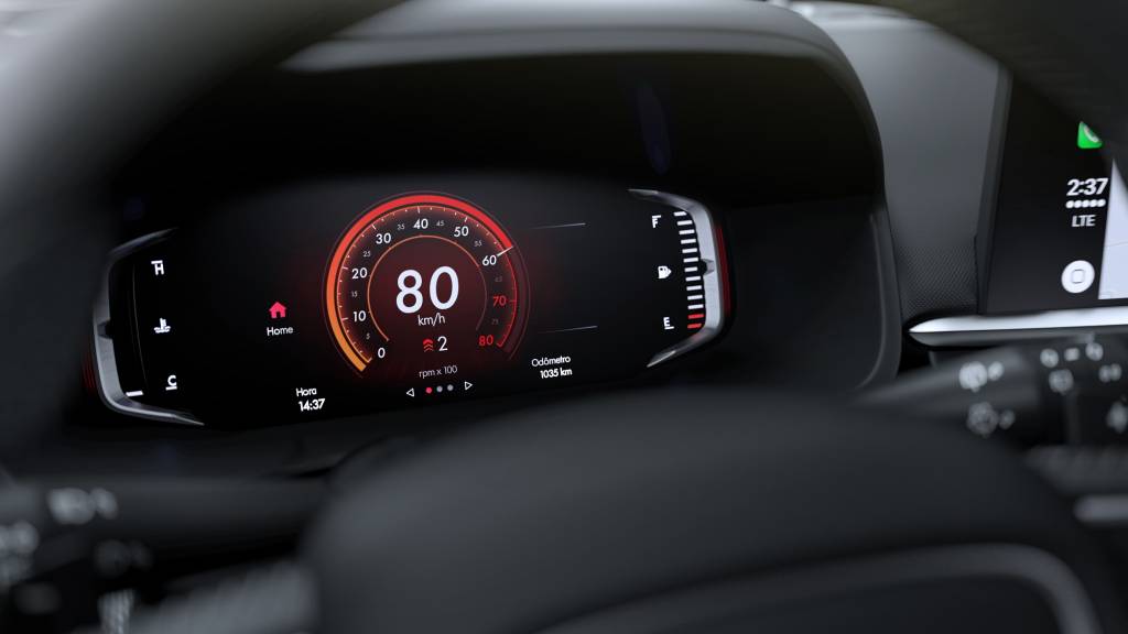 FiatPulse_Cluster – Copia Quadro digital é o mesmo da Fiat Toro, mas com grafismos novos e estética mais urbana