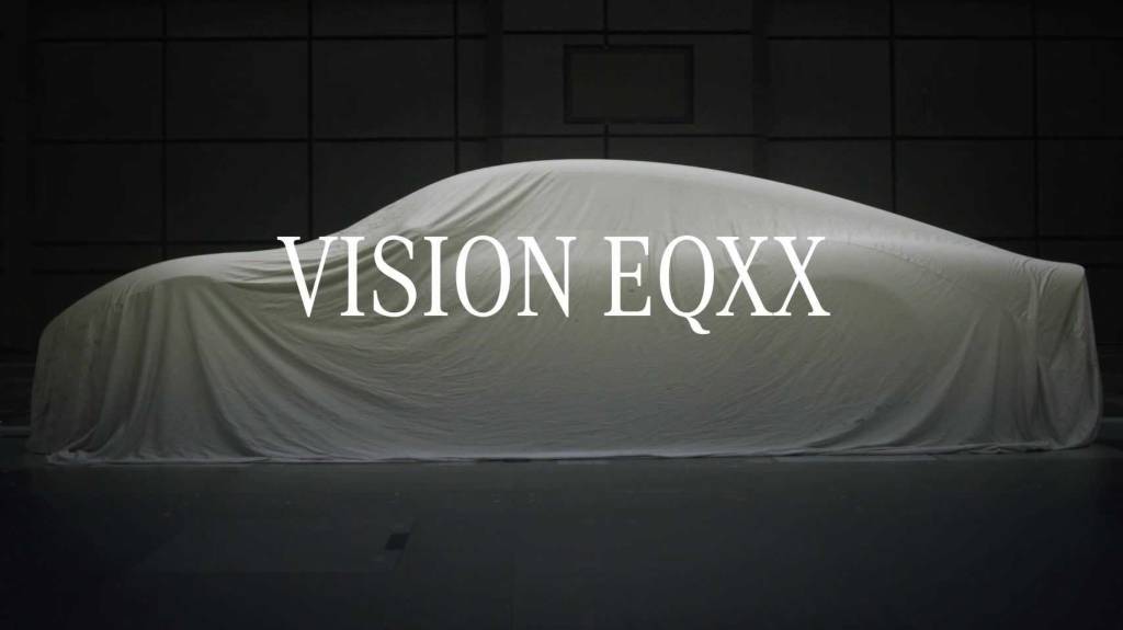 MERCEDES EQXX 1 Divulgação do Mercedes Vision EQXX