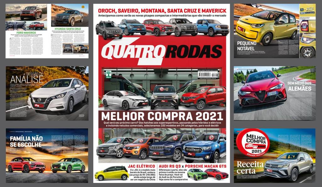 quatro rodas 748 agosto 2021 Capa quatro rodas 748 agosto 2021