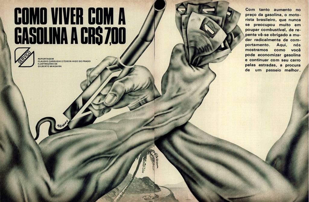 Como viver com a gasolina a 7 reais Como viver com a gasolina a 7 reais