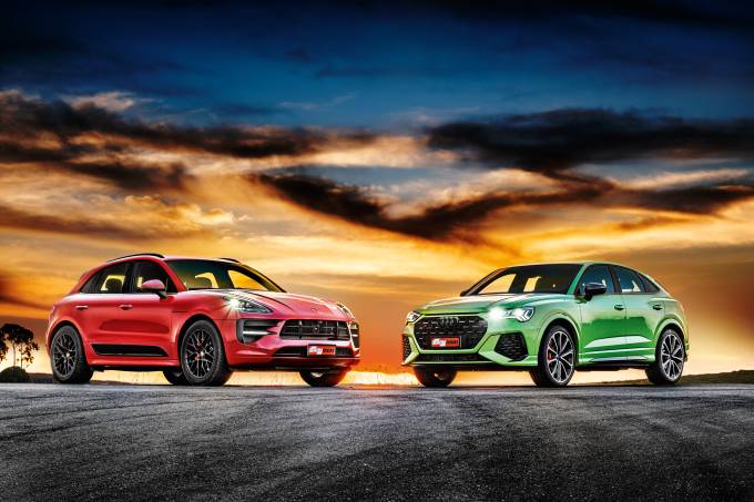 Audi RS Q3 Sportback x Porsche macan Gts