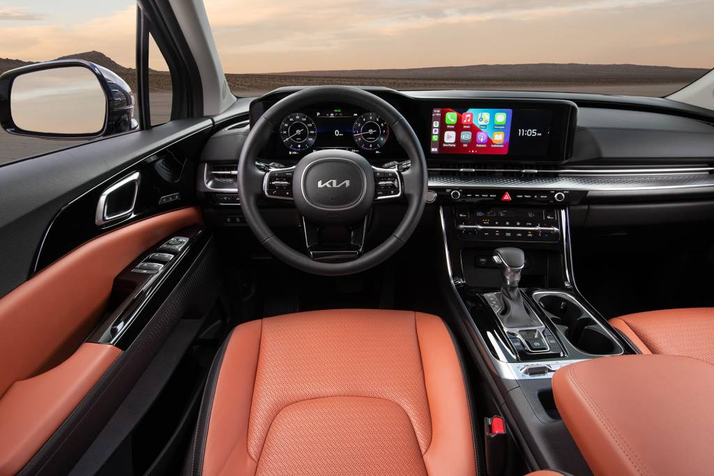 2022 Carnival Interior do Kia Carnival 2022