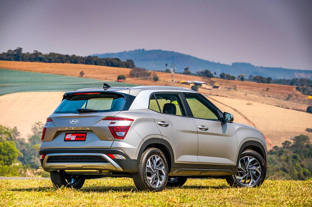 Novo Hyundai Creta testado por QUATRO RODAS (10) Hyundai Creta 2022 estreia mais moderno (e polêmico) por R$ 107.490