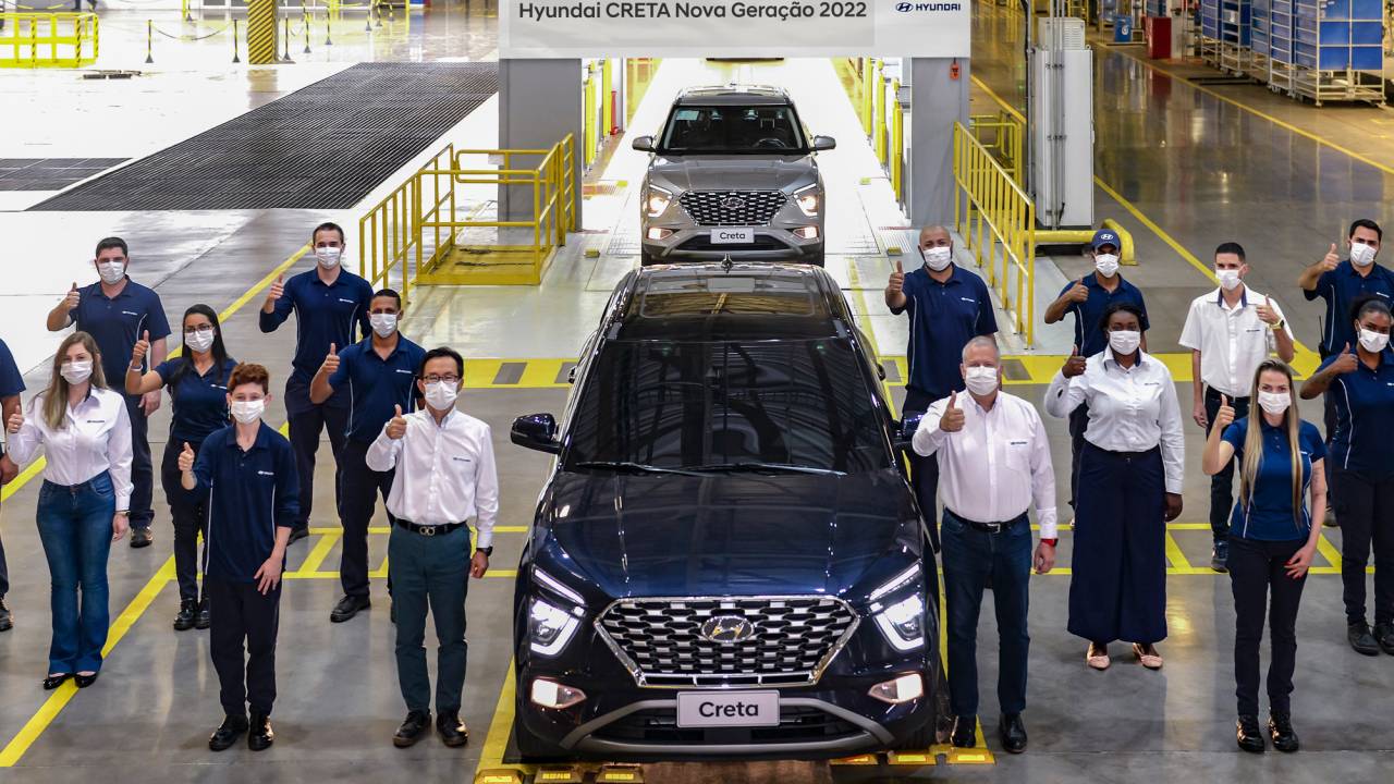 Quentinho, direto do forno, o novo Hyundai Creta brasileiro