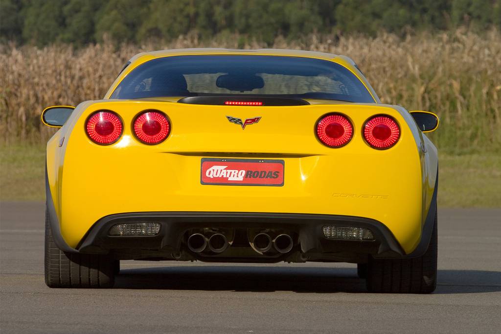 corvette 4 Visão Traseira Corvette