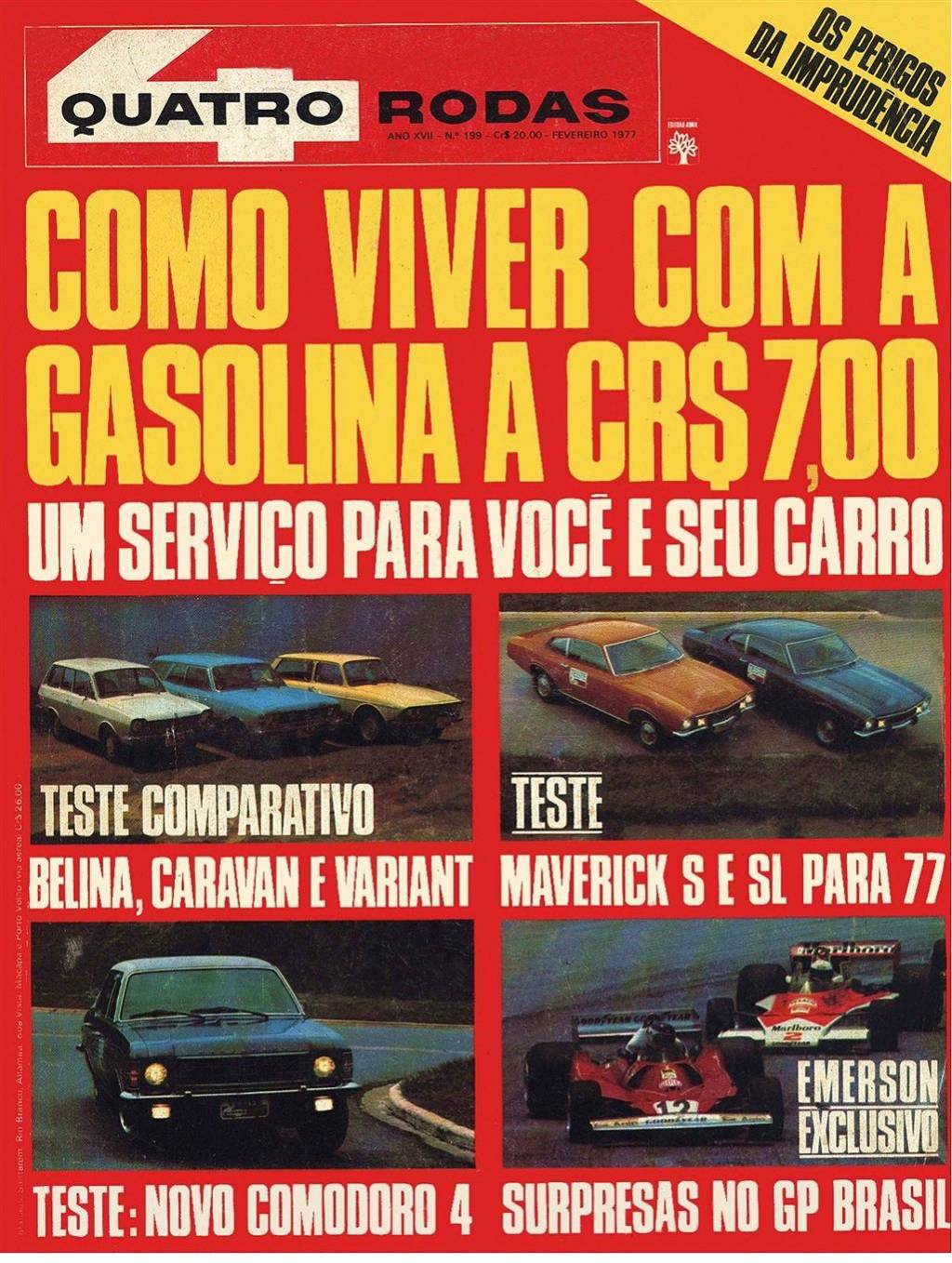 ed-0199_pag-001 QUATRO RODAS 199, de fevereiro de 1977