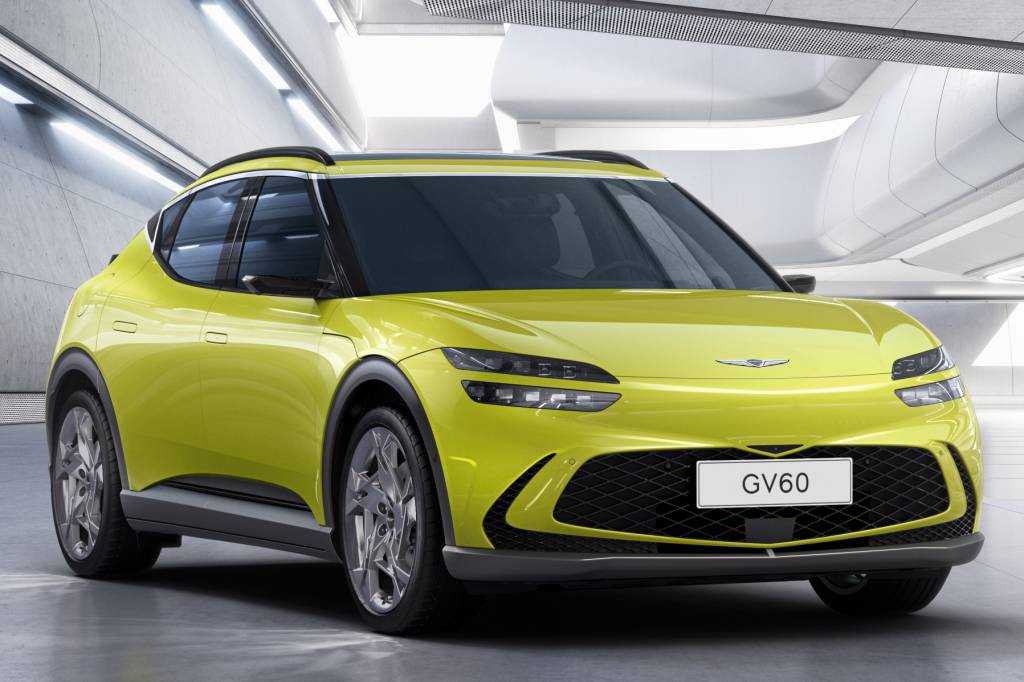 Genesis GV60 troca chave convencional por reconhecimento facial