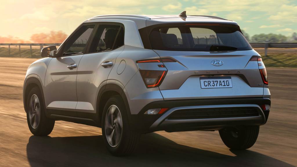 traseira creta 2022 Traseira Hyundai Creta 2022