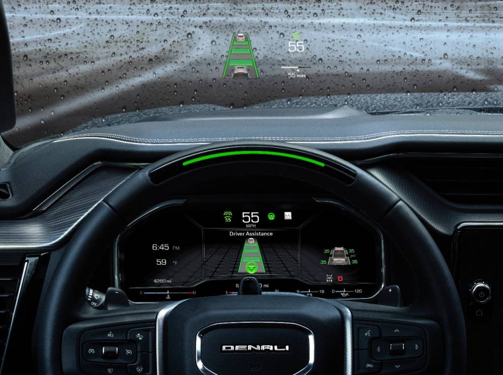 2022 GMC Sierra Denali Ultimate Display adicioonal da GMC Sierra