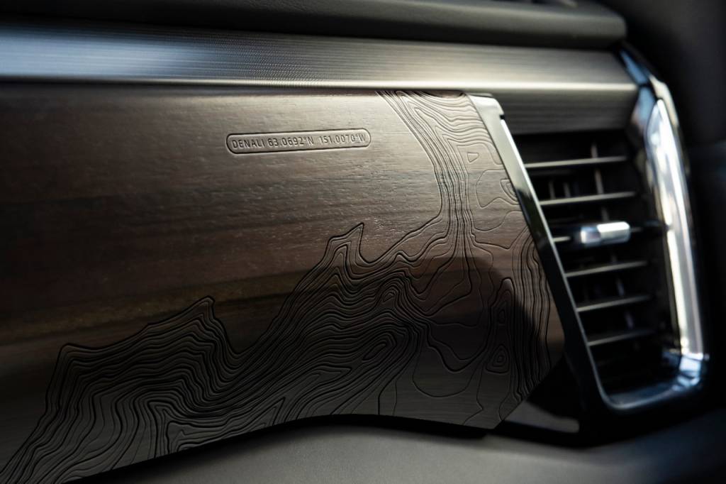 2022 GMC Sierra Denali Ultimate Mapa Denali Ultimate