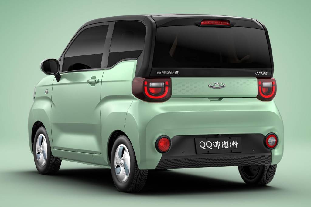 Chery QQ Ice Cream 2022 elétrico (2) Chery QQ Ice Cream 2022 elétrico