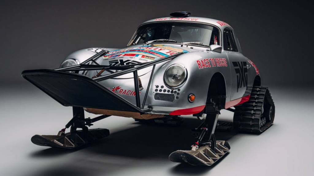 DSC04740 Porsche 356 modificado para neve frontal