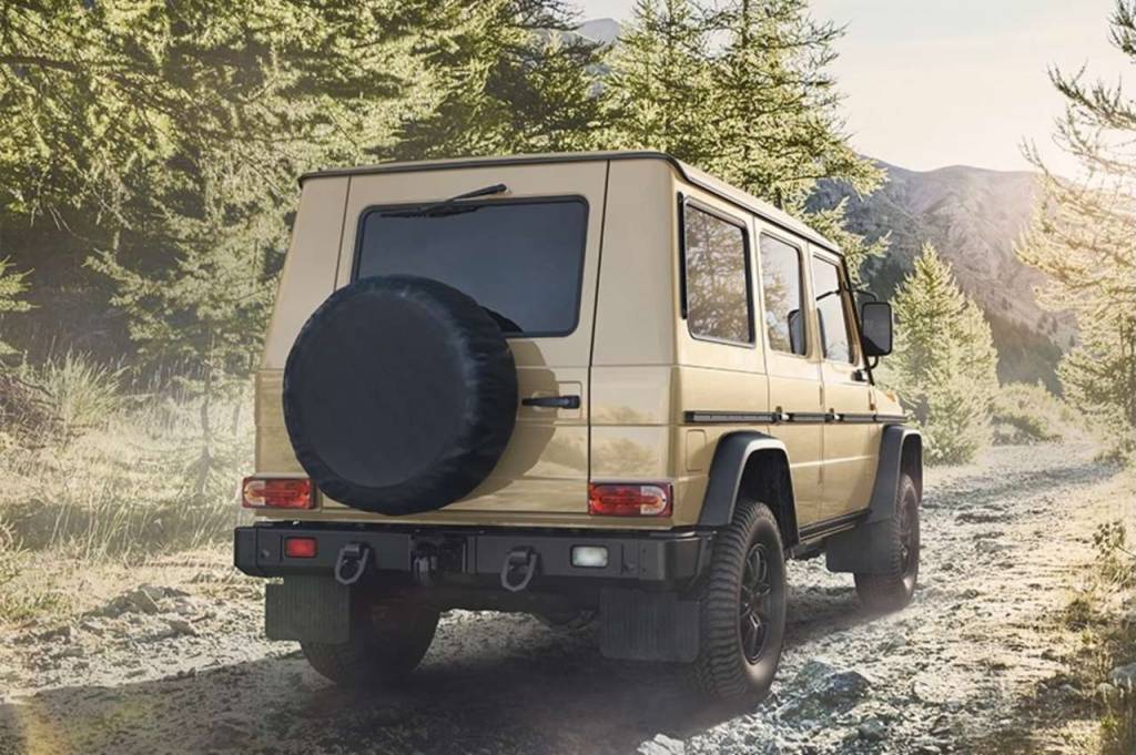 Mercedes Benz Classe G W464 Militar (4) Versão militar rebocará até 3,5 toneladas