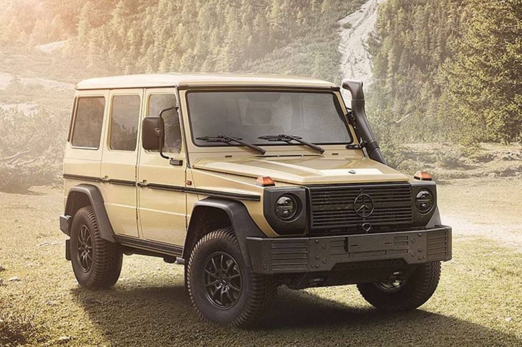 Mercedes Benz Classe G W464 Militar (5) Em nome da robustez, Classe G militar será menos potente e mais poluidor