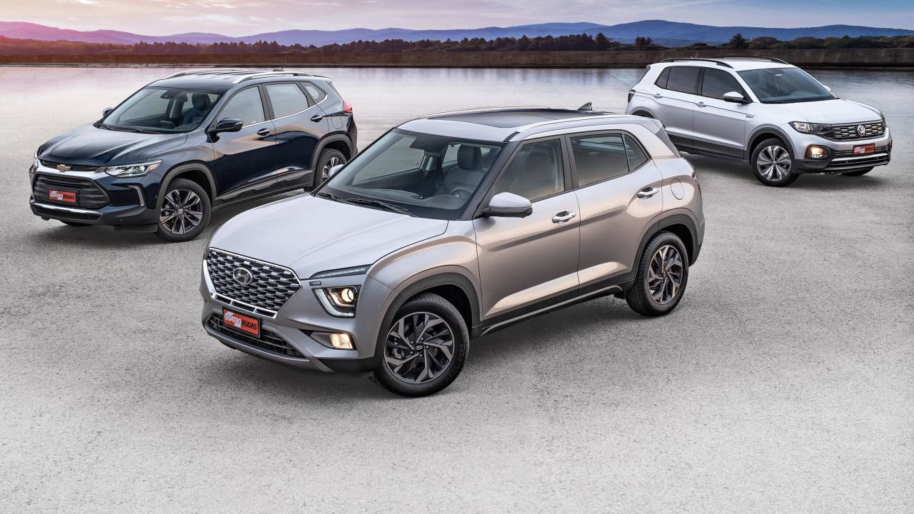 Comparativo SUVs 1.0