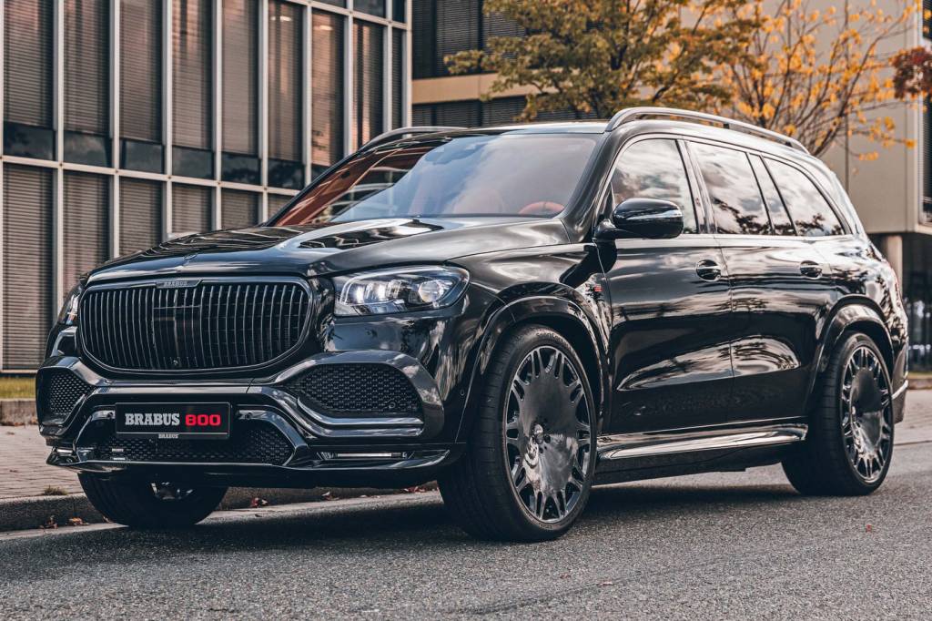 Mercedes-Maybach GLS de Halloween preparado pela Brabus tem 800 cv
