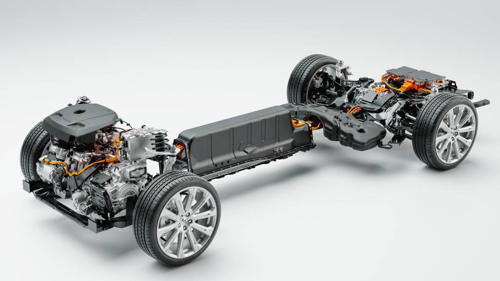 Volvo XC60 Recharge (102) Plataforma SPA utiliza aços especiais em nome da segurança