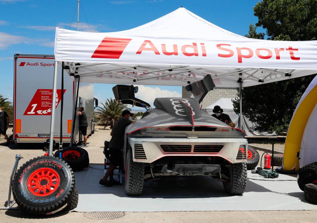 Dakar Test Zaragoza Audi RS Q e-tron