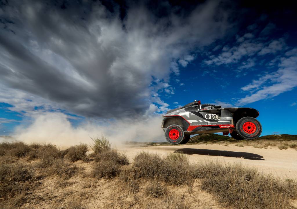 Dakar Test Zaragoza Audi RS Q e-tron