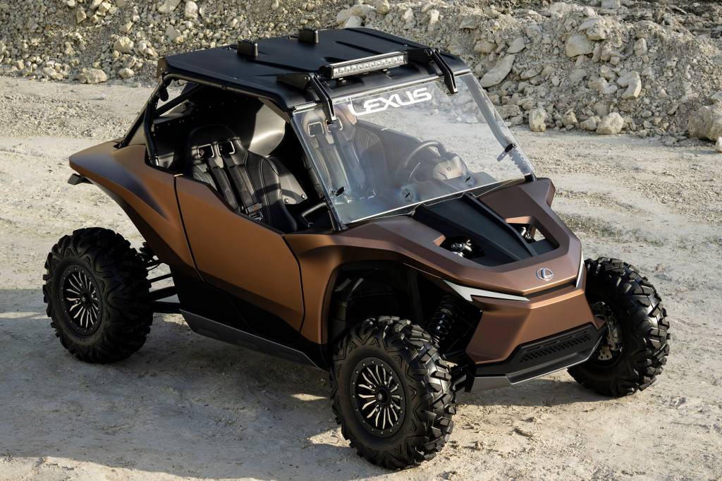 Lexus ROV é um quadriciclo off-road de luxo movido a hidrogênio