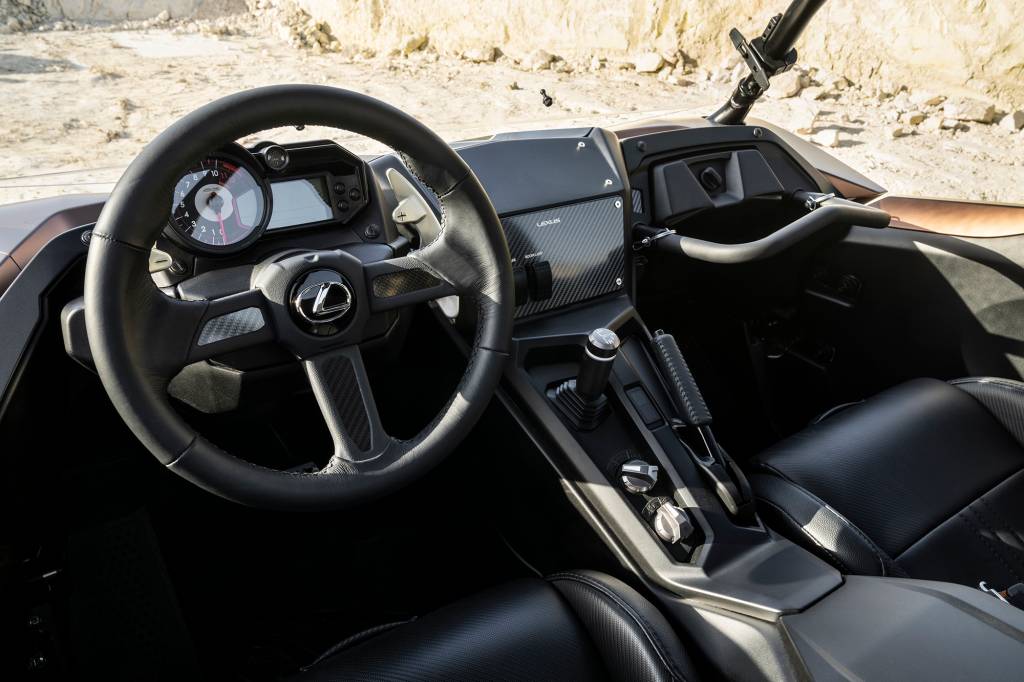 LEXUS ROV Interior do Lexus ROV bronze