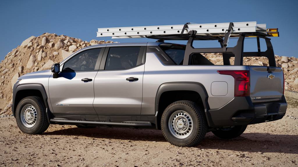 2024 Silverado EV WT Versão WT terá 517 cv e 85,0 kgfm