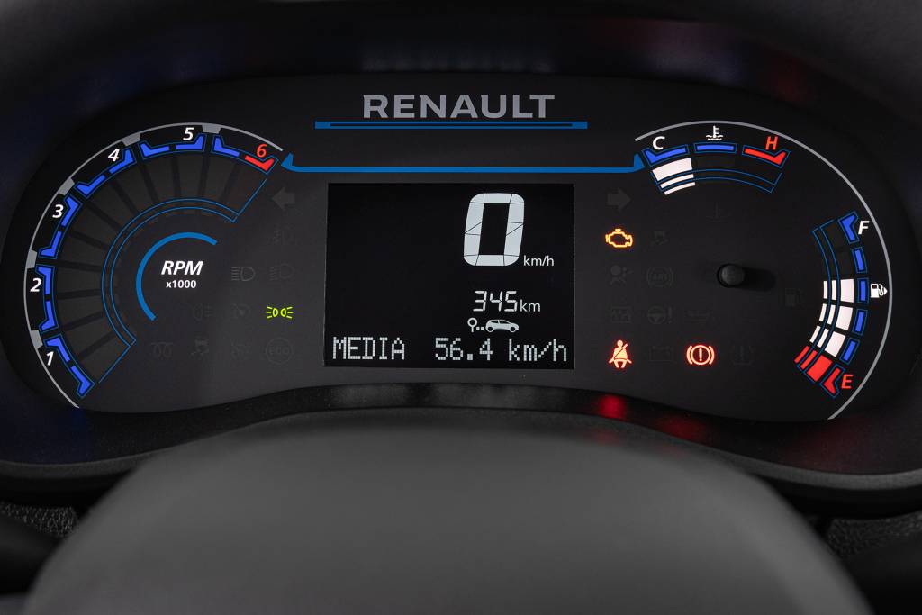 Renault Kwid Outsider. Foto: Rodolfo BUHRER/ La Imagem / Renault Novo quadro de instrumentos é item de série