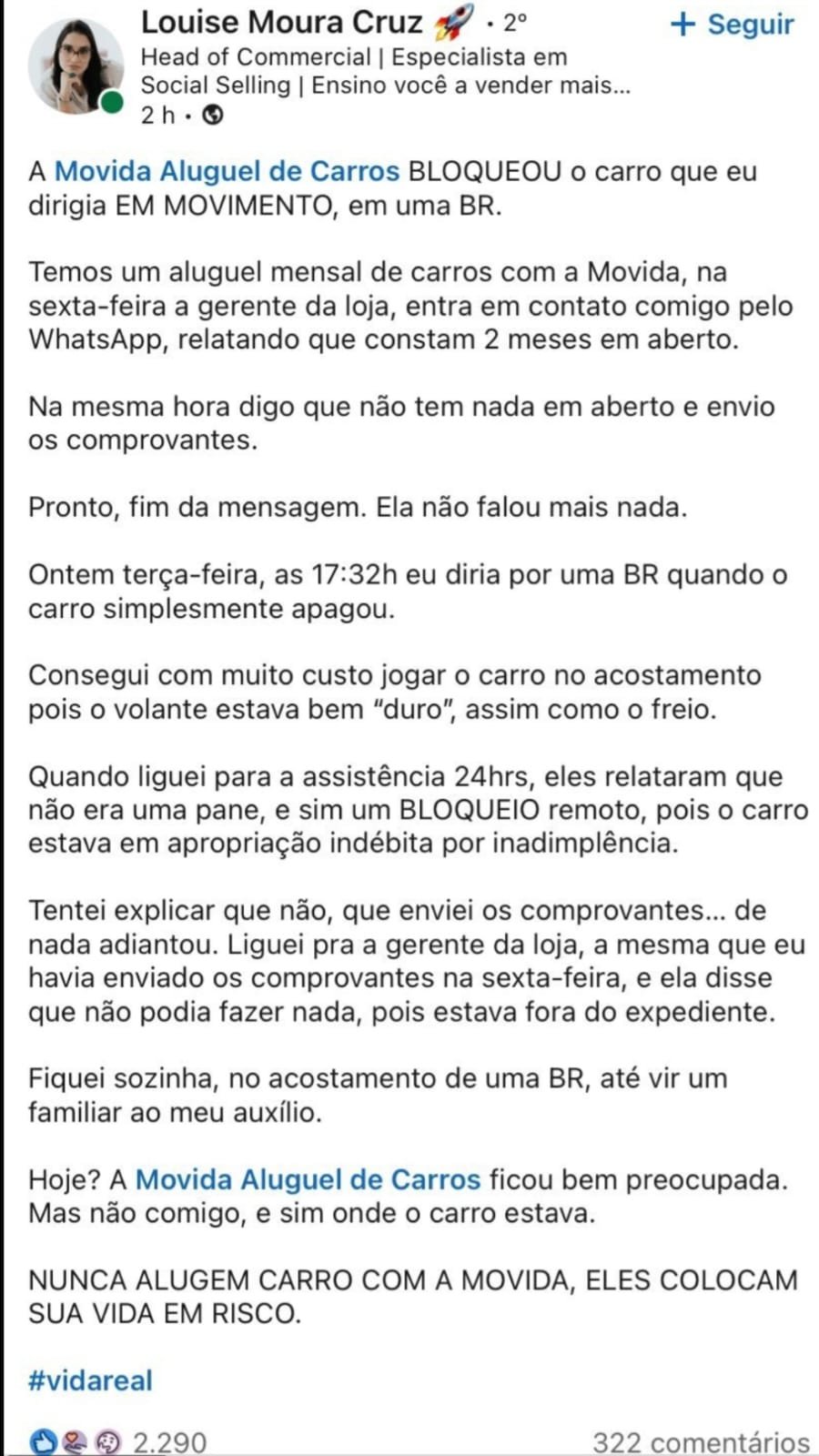 Depoimento Movida Depoimento Movida