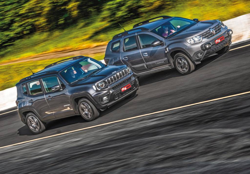 Jeep Renegade e Renault Duster