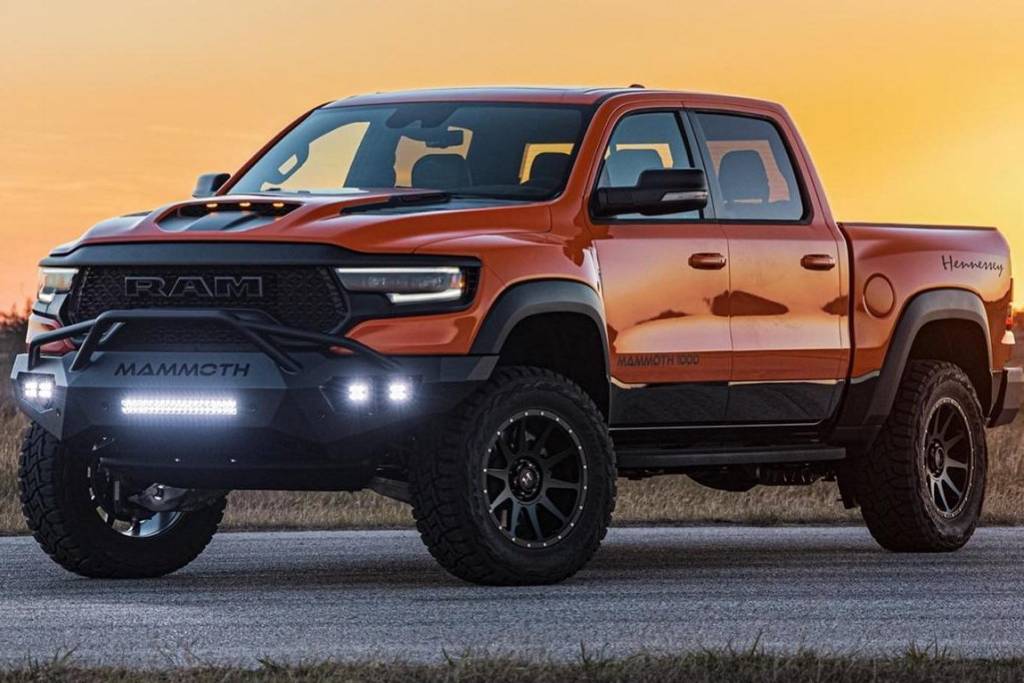 RAM TRX Hennessey à venda tem 1.012 cv, mas não passa dos 90 km/h