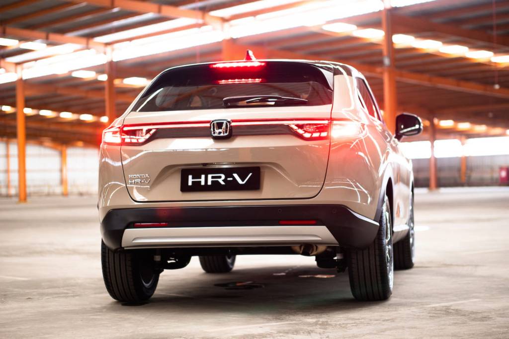 Novo Honda HR-V lançado na Indonésia (3) Algumas versões trazem máscaras negras nas lanternas