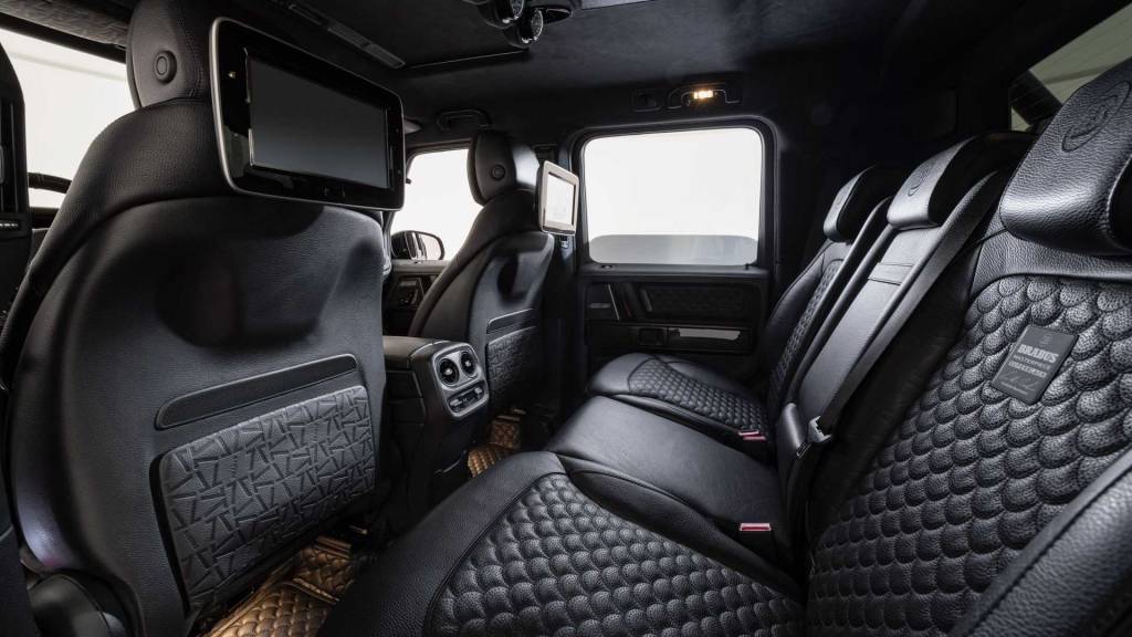 brabus traseira bancos traseiros brabus