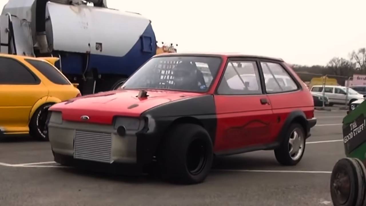 Ford Fiesta Drag Race