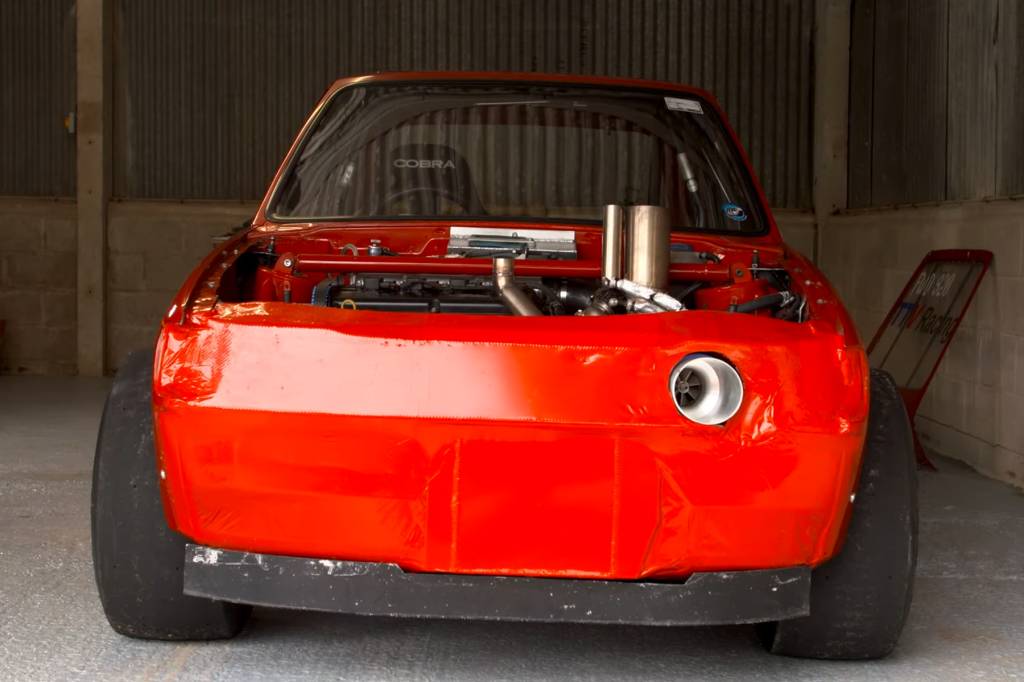 Fiesta 3 Ford Fiesta Drag Race dianteira