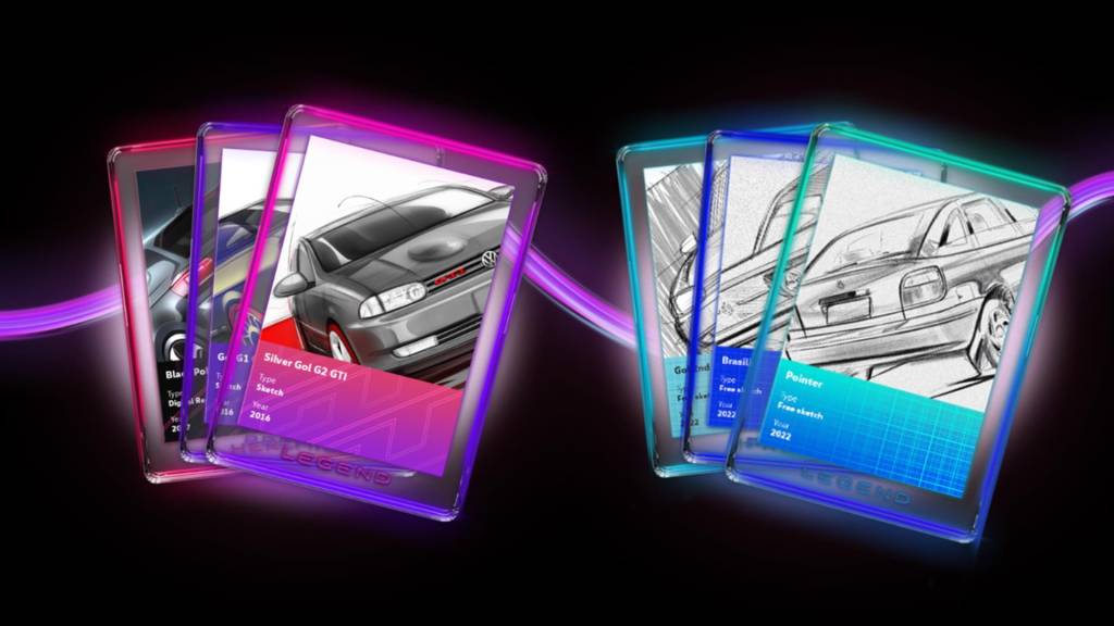 VW lança cards colecionáveis em NFT com Fusca, Kombi e até Gol GTI