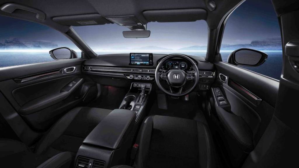 interior civic seda hibrido Honda Civic híbrido sedãinterior