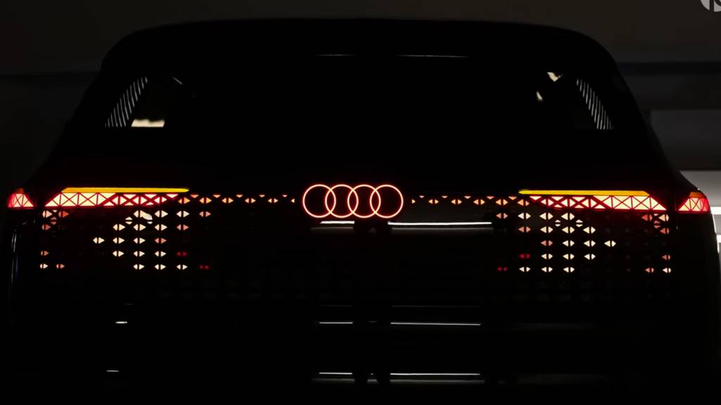 traseira urbasphere Audi Urbansphere luzes