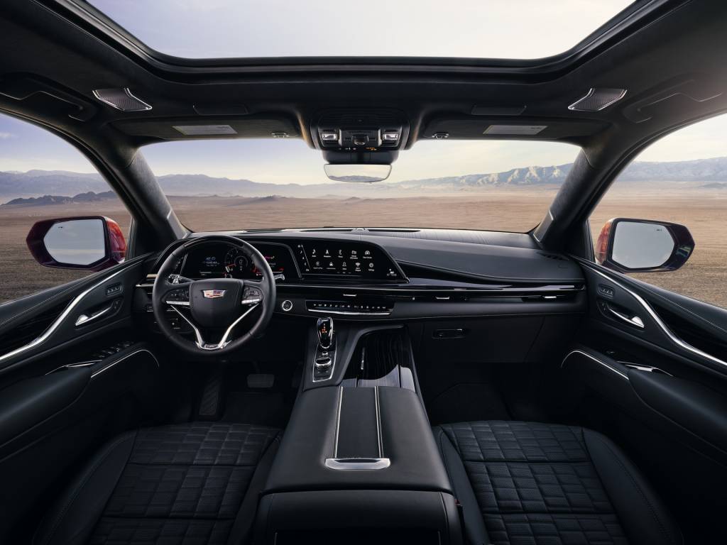 Cadillac Escalade-V Interior requintado do Cadillac Escalade-V